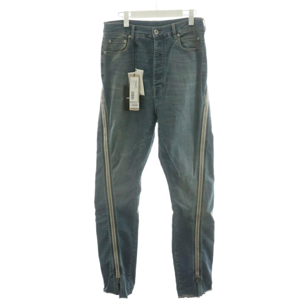 【中古】未使用品 ダークシャドウ DRKSHDW BOLAN BANANA ジップデニムパンツ ジーンズ ジーパン Gパン 32 青 ブルー DU01E3363-SDWB /AN66 ☆AA★ メンズ 【ベクトル 古着】 251106|ブランド古着ベクトルプレミアム店