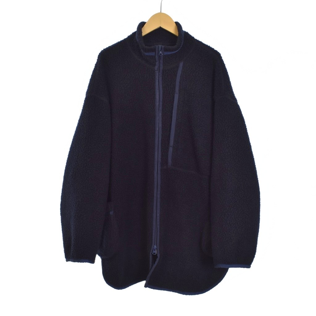 【中古】ボーイ古典派音楽 Porter Classic LIMITED ITEM FLEECE SHIRT JACKET フリース ボア 上衣 上衣 2 紺 米国海軍 メンズ 【ベクター 古着】 251114