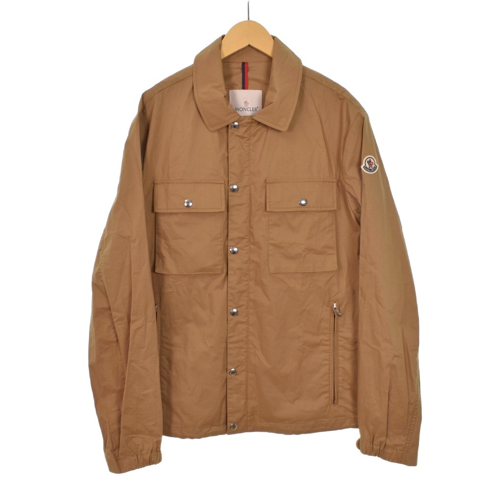 【中古】モンク線路 MONCLER 21SS ASTRUC GIUBBOTTO 上衣 上衣 ジップアップ 2 茶 赤銅色 G10911B74800 メンズ 【ベクター 古着】 251216