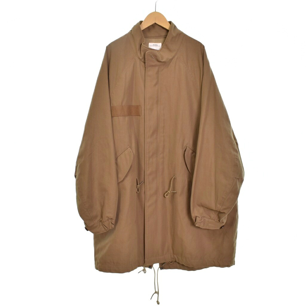 【中古】ビズビム VISVIM SIX-FIVE FISHTAIL PARKA フィッシュテールパーカー コート ジャケット 2 ベージュ 0120205013011 メンズ 【ベクトル 古着】 260111