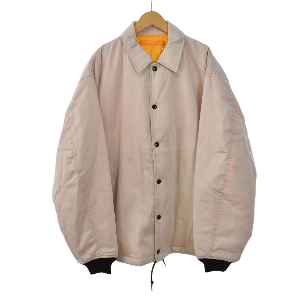 【中古】未当て嵌める品 スピワック SPIEWAK 24AW MIL.COACH JKT TITAN コーチジャケット 上衣 40 ベージュ SW0402-M1006 ☆AA★ メンズ 【ベクター 古着】 260121