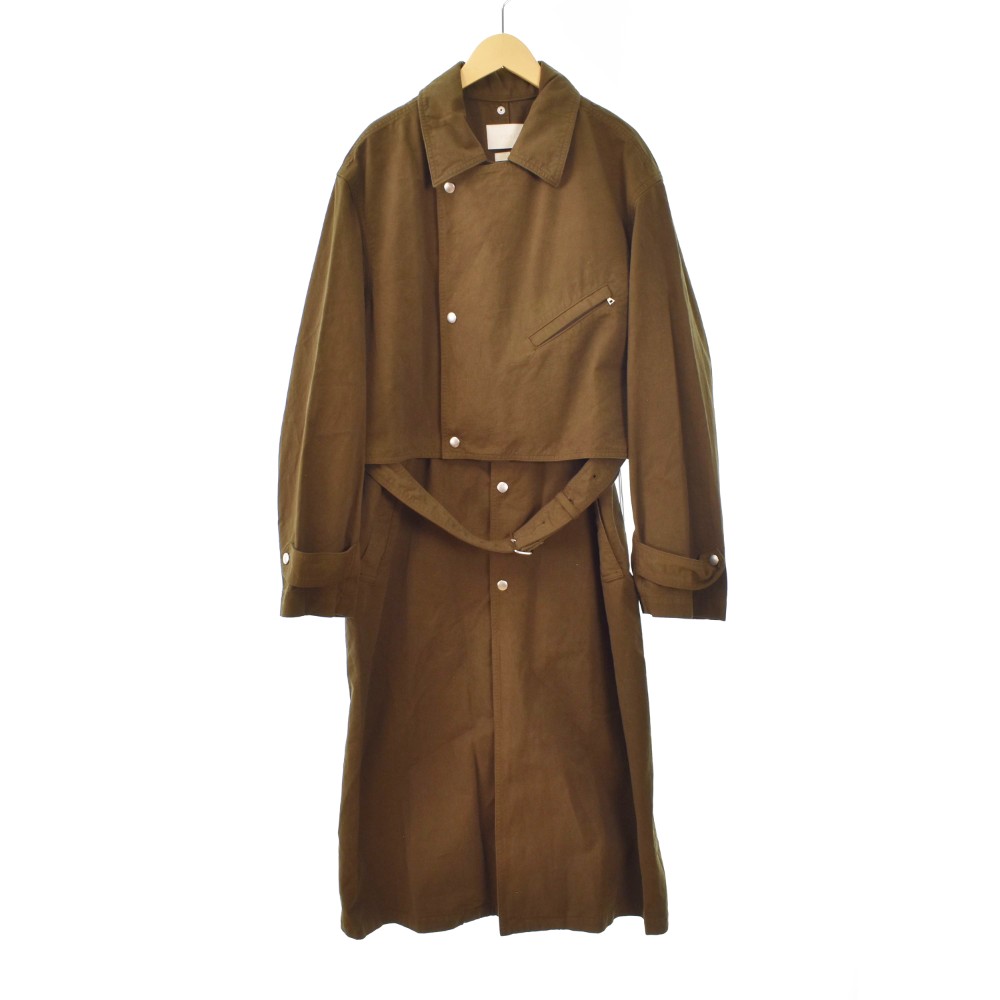 楽天市場】YOKE REVERSIBLE KNIT BAL COLLAR COAT 新品タグ付