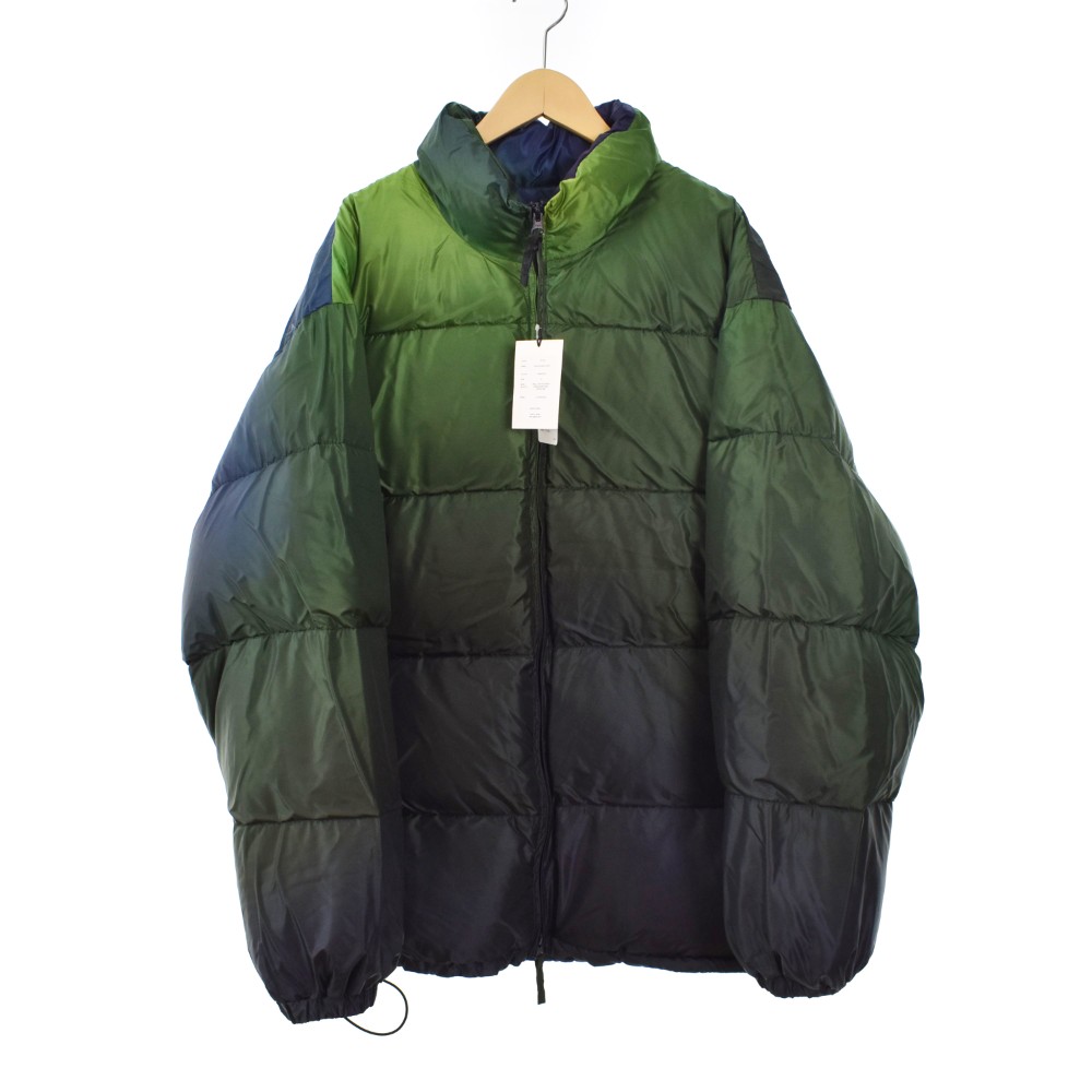【中古】未使用品 シュタイン stein DOWN PADDED JACKET ダウンジャケット S 緑 グリーン ST.618 ☆AA★ メンズ 【ベクトル 古着】 260122