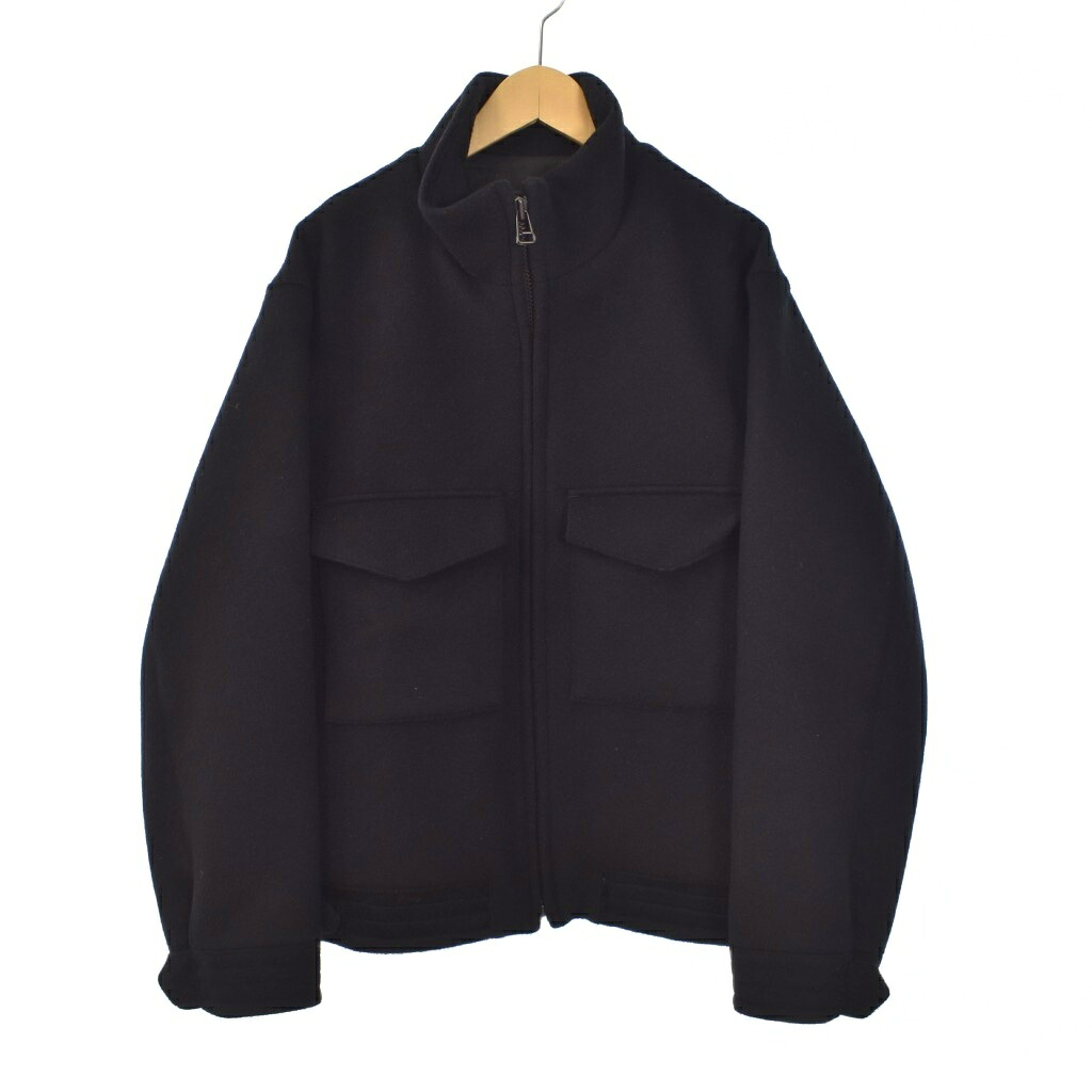 【中古】クロ KURO SUPER 100`S STAND COLLAR JACKET 照明ランプ色つや 上衣 上衣 0 黒 黒いこと 962093 ☆AA★ メンズ 【ベクター 古着】 260124