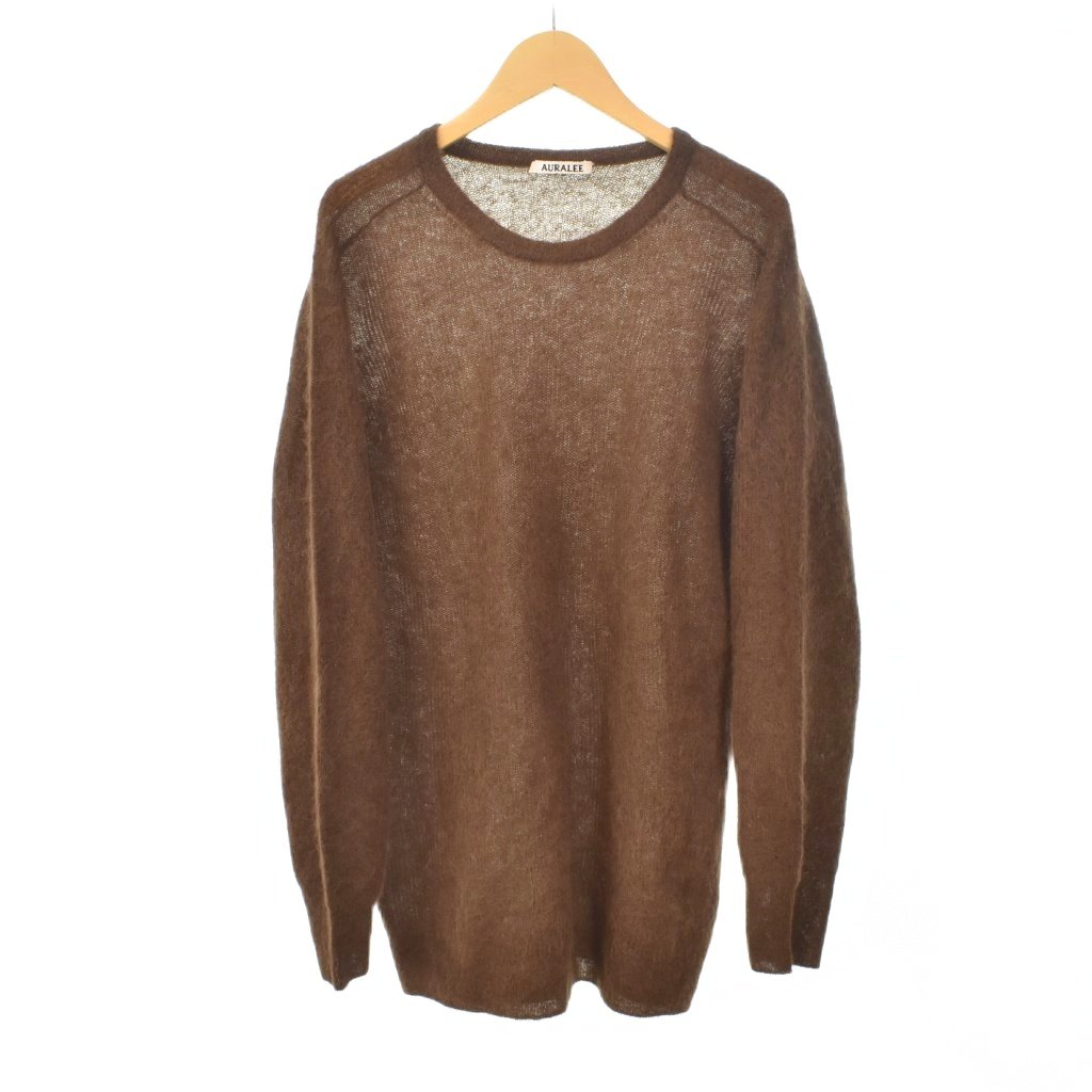 楽天市場】【中古】 AURALEE (オーラリー) BABY CASHMERE KNIT P/O