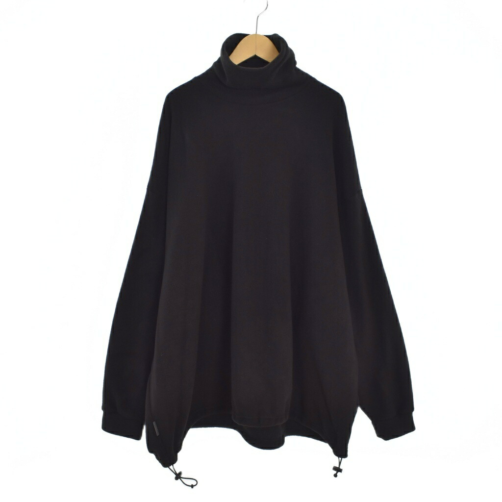 【中古】エスエフシー S.F.C STRIPES FOR CREATIVE ハイネック フリース ティーシャツ XL 黒 黒いこと メンズ 【ベクター 古着】 260311 メンズファッション-スウェット・トレーナー-トップス