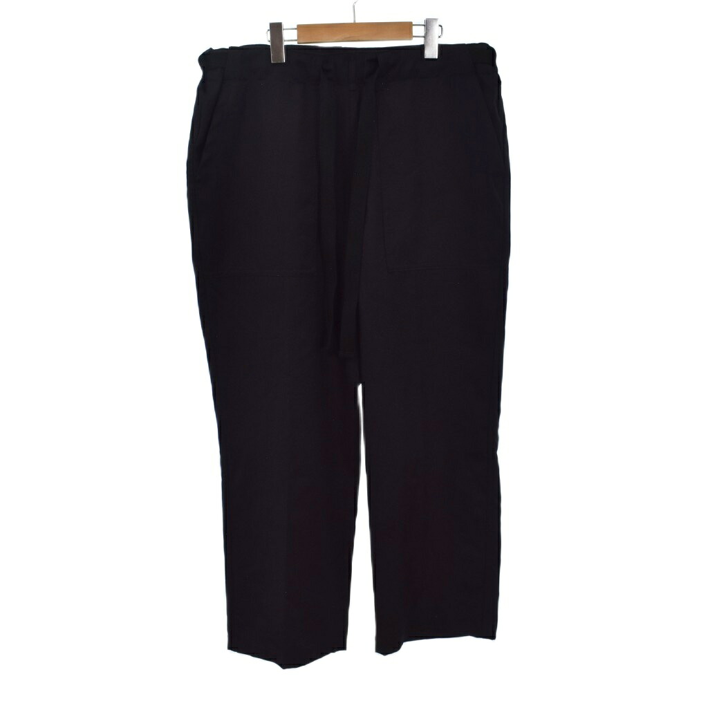 【中古】RAINMAKER レインメーカー KARATE PANTS 空手パンツ スラックス センタープレス 無地 F 紺 ネイビー RM232-014 メンズ 【ベクトル 古着】 260416