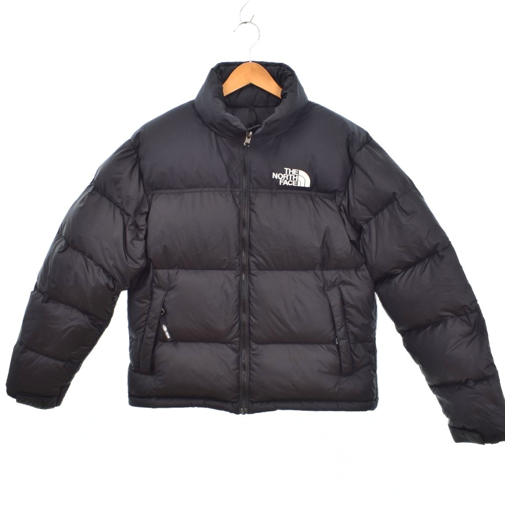 【中古】ザノースフェイス THE NORTH FACE ECO NUPTSE JACKET エコ ヌプシ 落ちこむ上衣 M 黒 黒いこと NJ1DM62A ☆AA★ メンズ 【ベクター 古着】 260505
