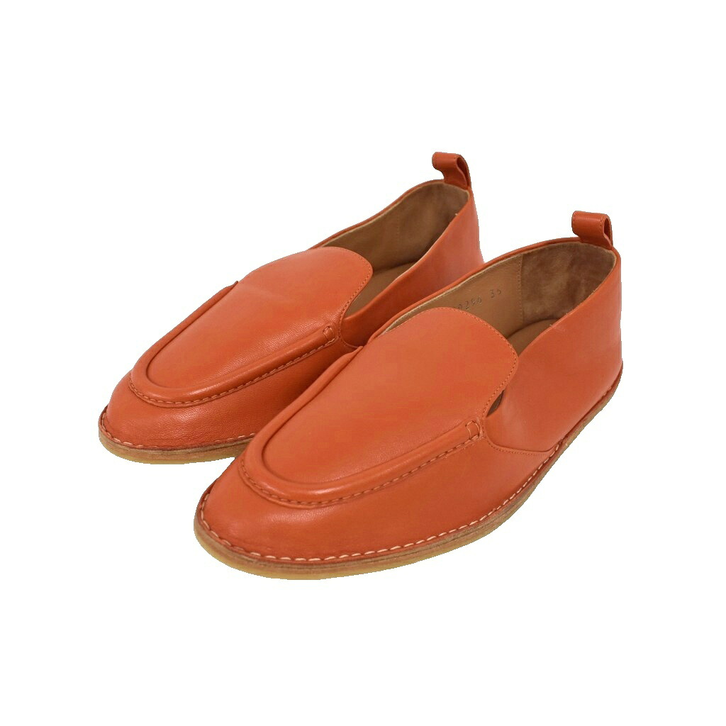 【中古】ドリスヴァンノッテン DRIES VAN NOTEN スリッポン 靴 シューズ 無地 35 オレンジ 20296 35 レディース 【ベクトル 古着】 260514|ブランド古着ベクトルプレミアム店