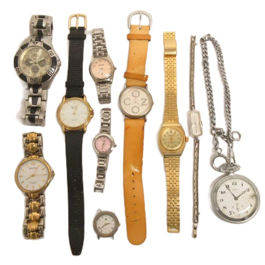 【中古】セイコー SEIKO LANCO ランバン など 10点 セット まとめ 腕時計 ウォッチ 懐中時計 不動品 アナログ ジャンク ■GY99 メンズ レディース 【ベクトル 古着】 260317