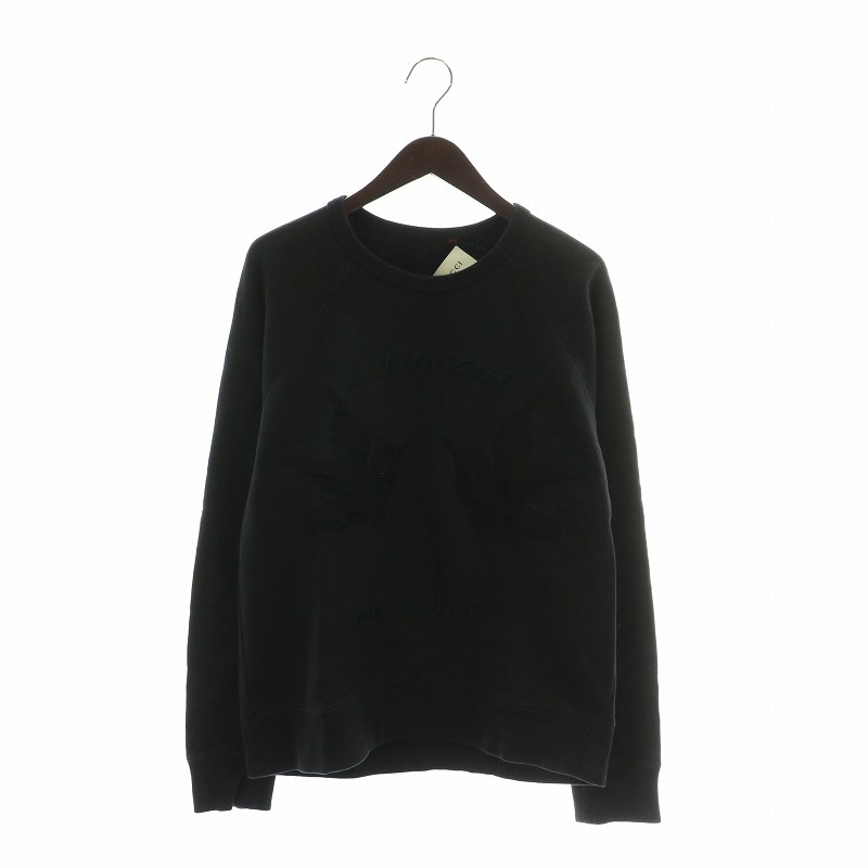【中古】グッチ GUCCI バードエンブロイダリー スウェット トレーナー クルーネック 鳥 刺繍 長袖 S 黒 ブラック /XZ ■GY19 メンズ 【ベクトル 古着】 250418｜ブランド古着ベクトルプレミアム店 16,170円