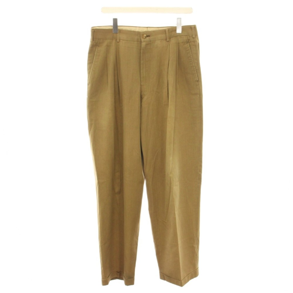 【中古】コムデギャルソンオムプリュス COMME des GARCONS HOMME PLUS AD1994 チノパン パンツ スラックス ジップフライ L 茶 ブラウン PP-10007L /YT メンズ 【ベクトル 古着】 260330