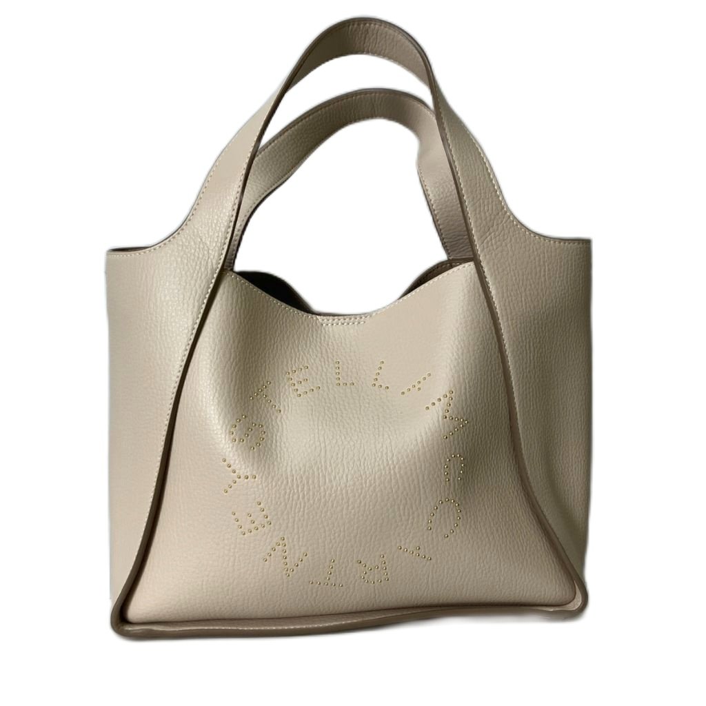 【中古】ステラマッカートニー STELLA McCARTNEY 2WAY御徒面子 LOGO ロゴタイプ いの一番手持ち部分 ベージュ ☆AA★ 513860 WP0234 レディース 【ベクター 古着】 260504
