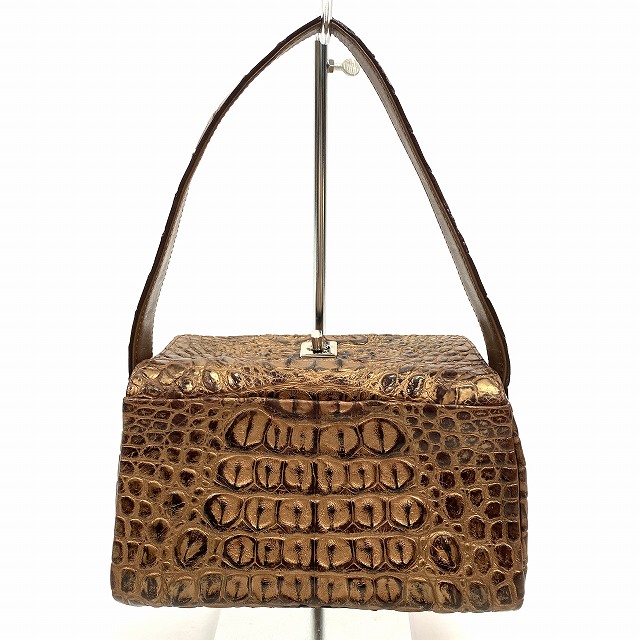 楽天市場】美品 クワンペン クロコ ターンロック ショルダー