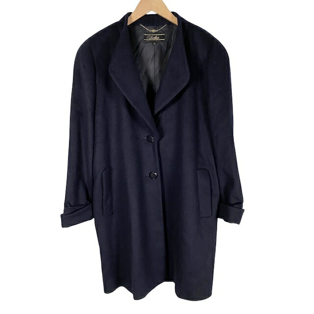 楽天市場】【中古】レリアン Leilian ロングコート ダブル カシミヤ
