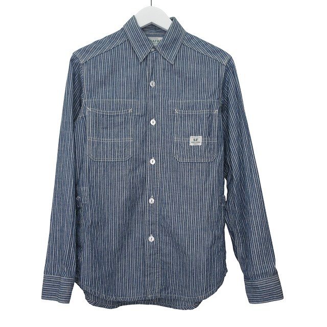 楽天市場】【中古】ササフラス SASSAFRAS DIGGIN SHIRT メンズ XS