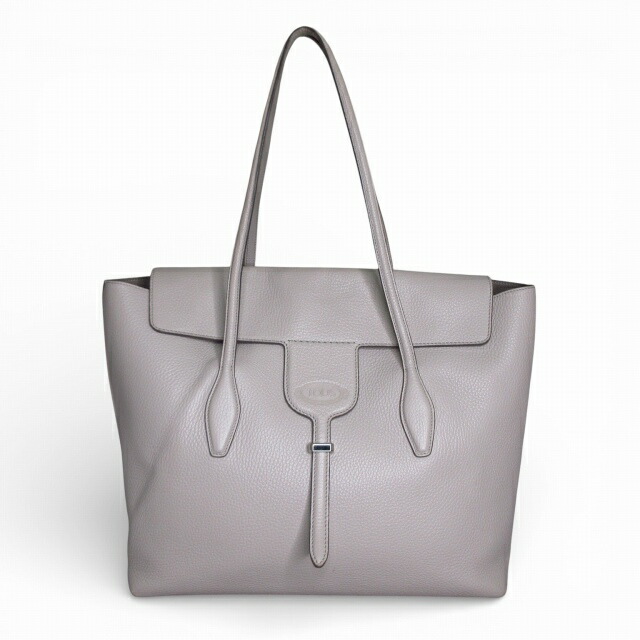 【中古】トッズ TOD'S ニュージョイ ショッピングバッグ トートバッグ アイボリー E02250126176 レディース 【ベクトル 古着】 260319
