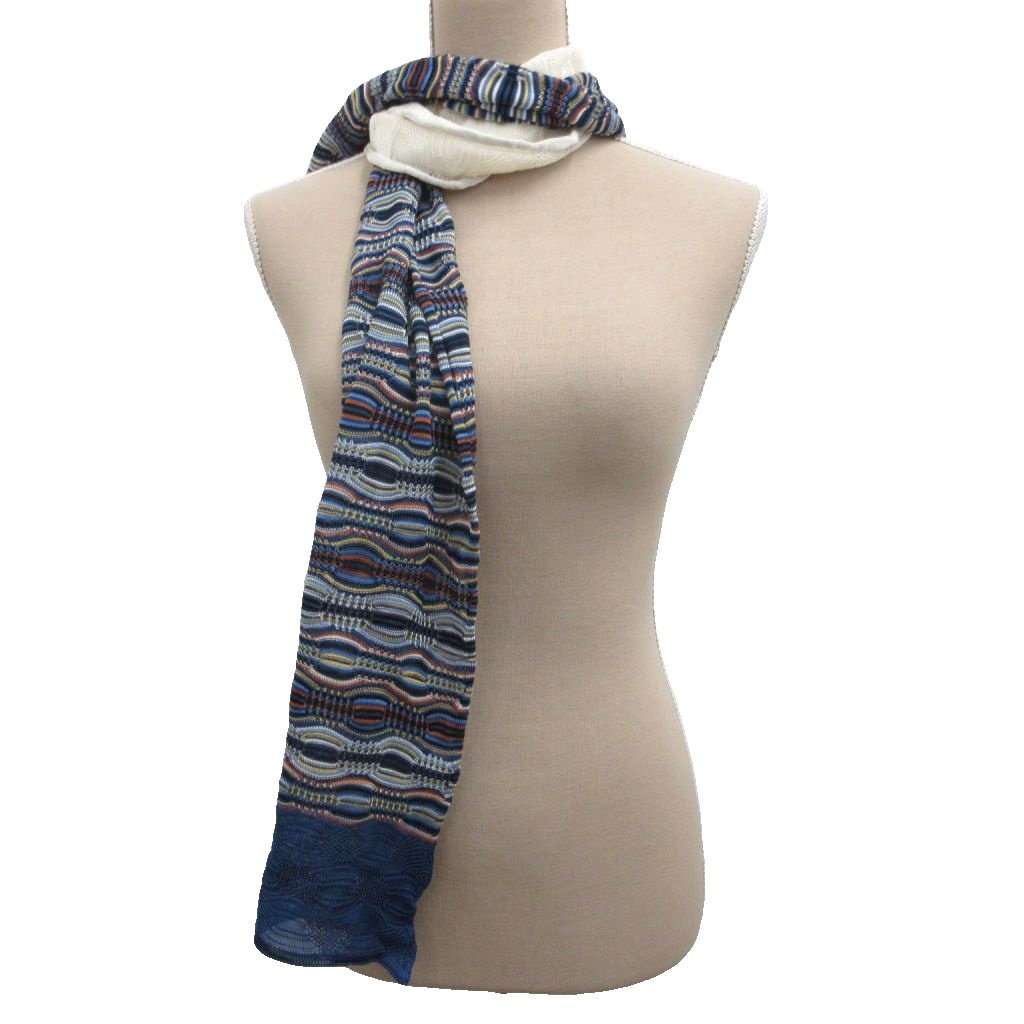 楽天市場】MISSONI ミッソーニ マフラー マルチカラー ストライプ柄