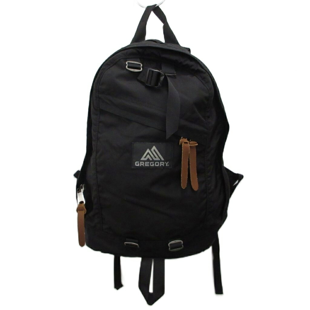 【中古】グレゴリー GREGORY JPS 背嚢 デイパック うしろ側容器に並べる 御徒面子 ロゴタイプ 黒 黒いこと ■IBO91  【ベクター 古着】 260429