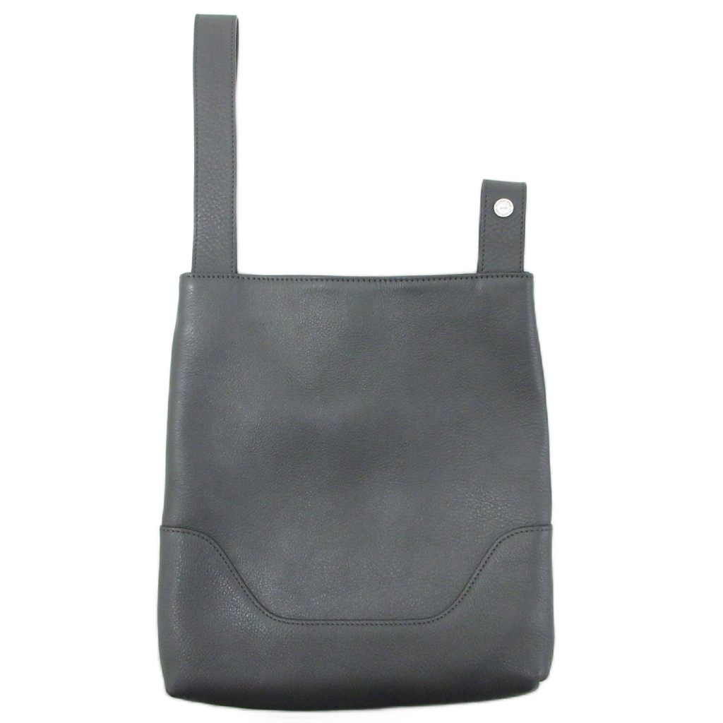【中古】ペッレモルビダ PELLE MORBIDA ワンハンドルバック ハンドバッグ トートバッグ レザー 皮革 グレー MB074 メンズ レディース 【ベクトル 古着】 260623|ブランド古着ベクトルプレミアム店