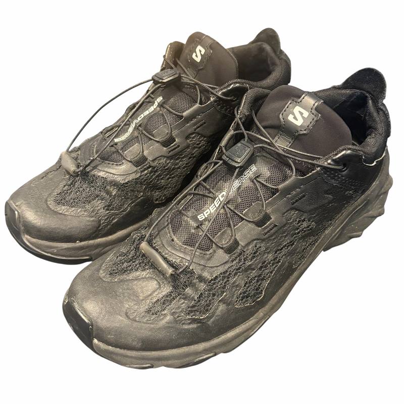 【中古】サロモン Salomon SPEEDVERSE PRG スニーカー 25.5 黒 ブラック l41754200 メンズ 【ベクトル 古着】 250706