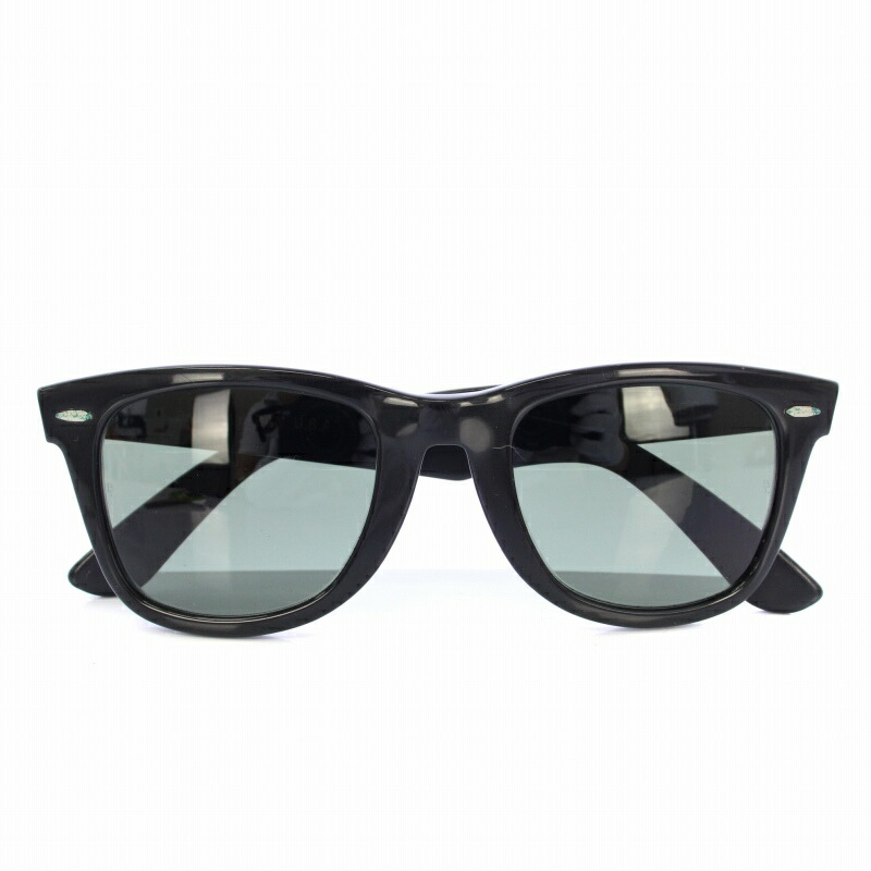 【中古】レイバン RAY BAN B＆L ボシュロム WAYFARER 黒眼鏡 ヴィンテージ 黒 緑 5022 /TK メンズ 【ベクター 古着】 250728