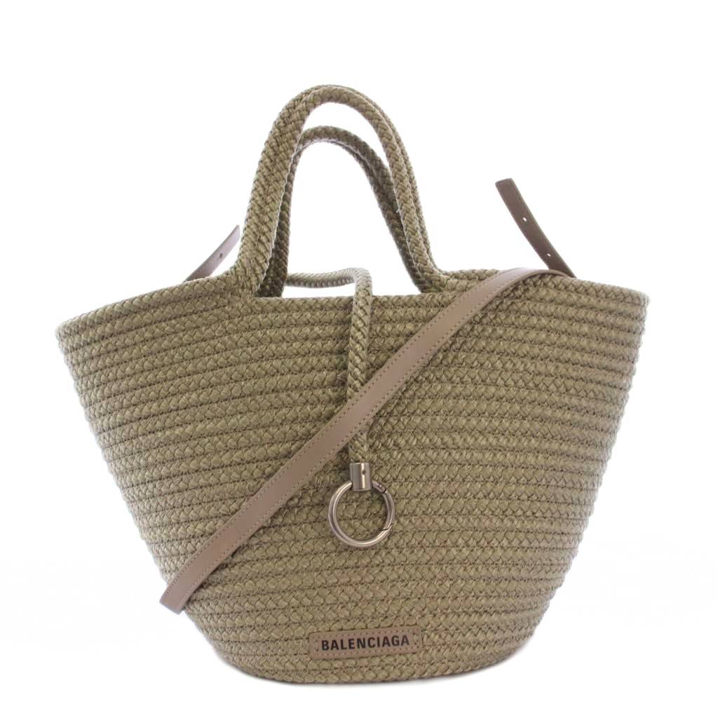 楽天市場】BALENCIAGA バレンシアガ かごバッグ カゴバッグ