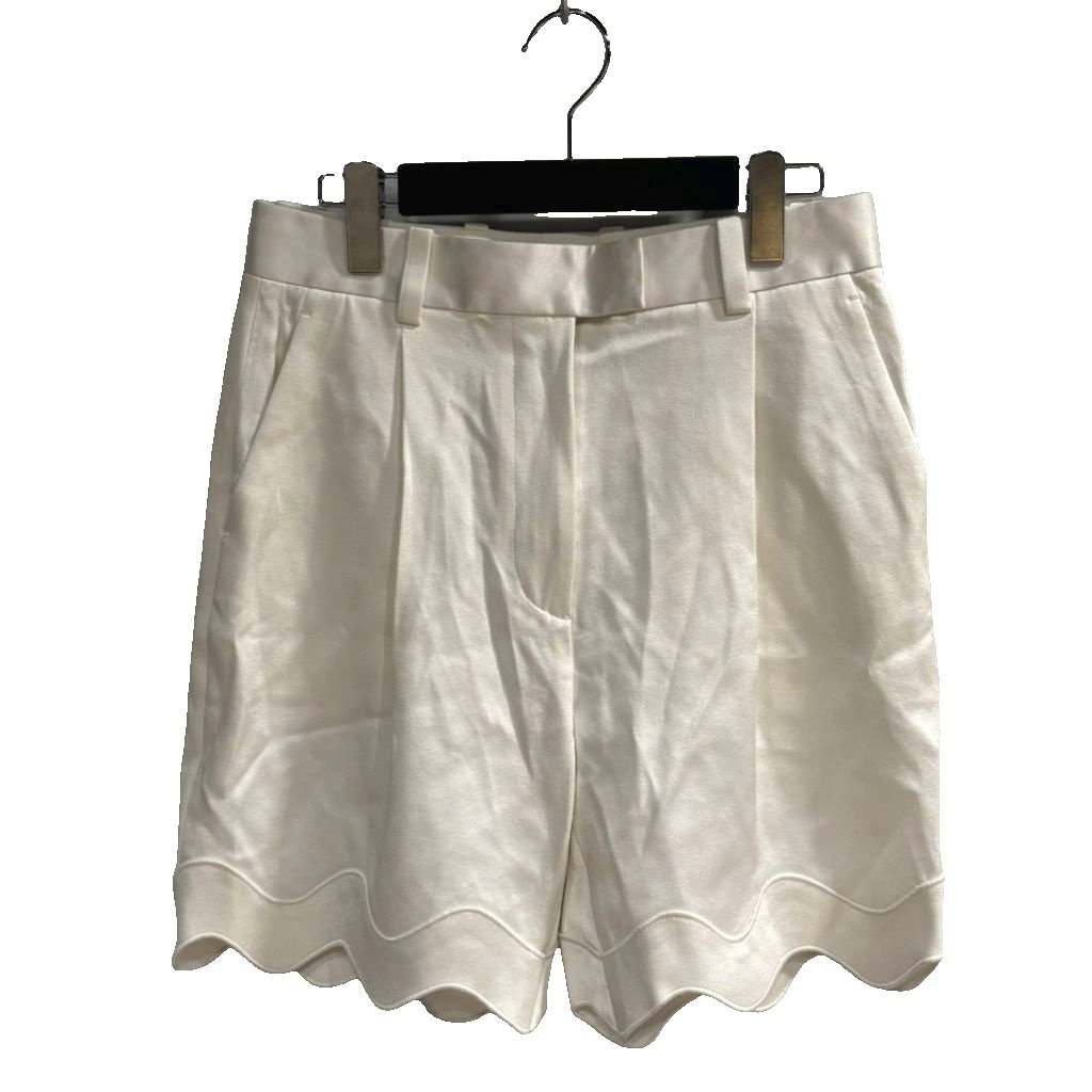 【中古】未使用品 3.1 フィリップリム 3.1 phillip lim タグ付き パンツ ハーフ タック 2 白 ホワイト ■TC レディース 【ベクトル 古着】 260125