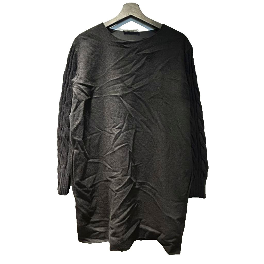 【中古】マックスマーラ MAX MARA ワンピース 袖切替 ミニスカート 黒 ブラック ■WGA レディース 【ベクトル 古着】 260215