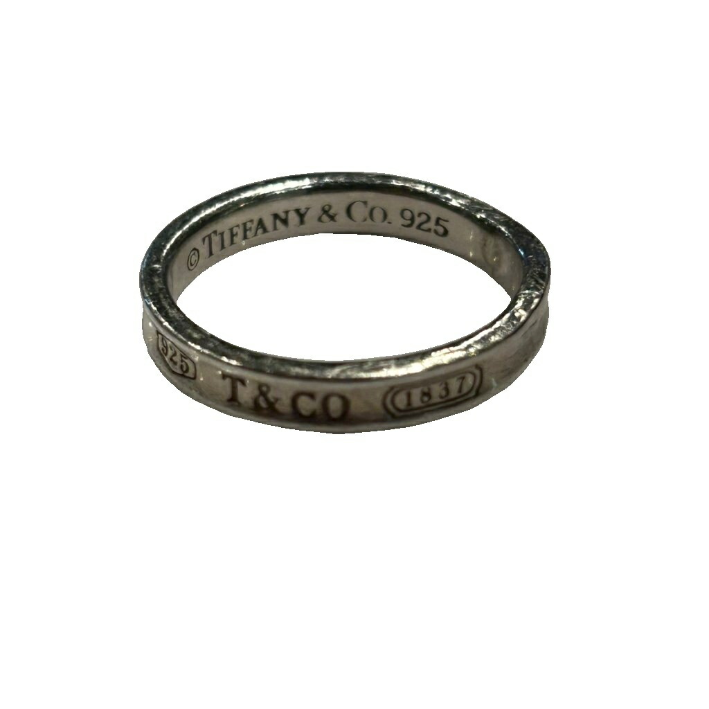 【中古】ティファニー TIFFANY \u0026 CO. 指環 ナローリング 21号 Silver925 しろがね色 ☆AA★ メンズ 【ベクター 古着】 260623