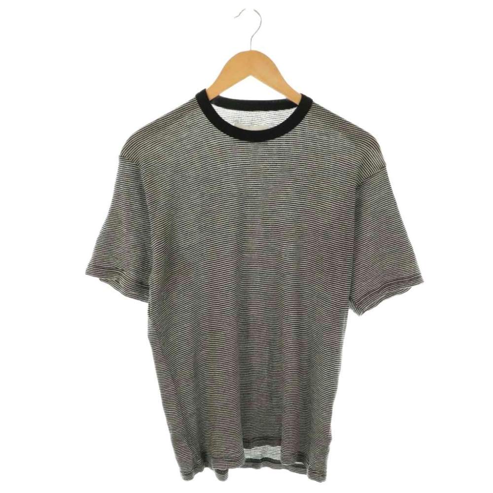 【中古】シュタイン ssstein Fine Wool Oversized Short Sleeve Tee ボーダーTシャツ カットソー 半袖 S ブラック /HK ■OS ■SH メンズ 【ベクトル 古着】 260618|ブランド古着ベクトルプレミアム店