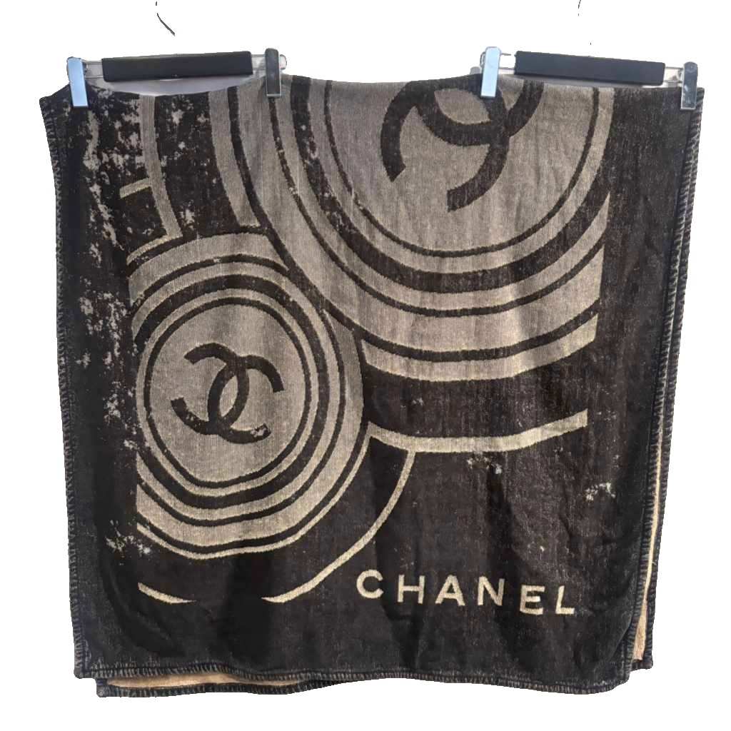 楽天市場】CHANEL シャネル バスタオル ビーチタオル 大判タオル