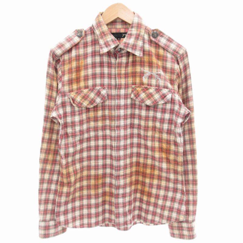 紅*ン様 ロアー ロッキンジェリービーン ミリタリージャケット サイズ3 ロデオ 楽天市場】【中古】ロアー roar ロッキンジェリービーン シャツ