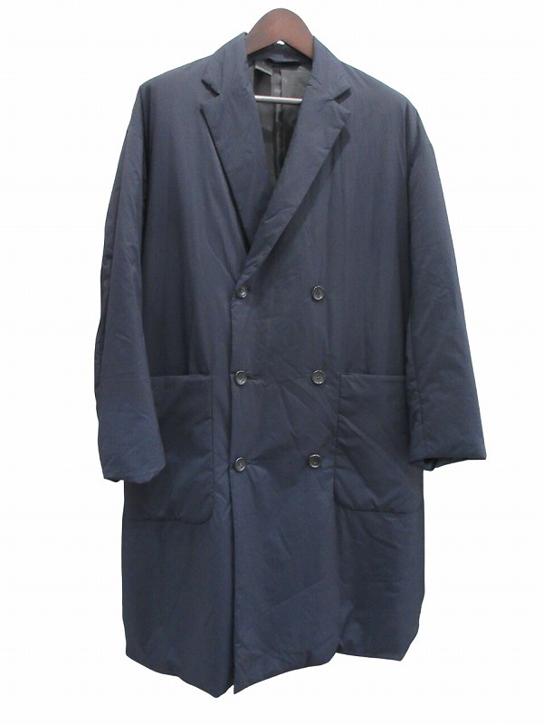【中古】ミスターハリウッド N.HOOLYWOOD コート 192-C001-007-peg ネイビー 中綿 38 メンズ 【ベクトル 古着】 260327｜ブランド古着ベクトルプレミアム店