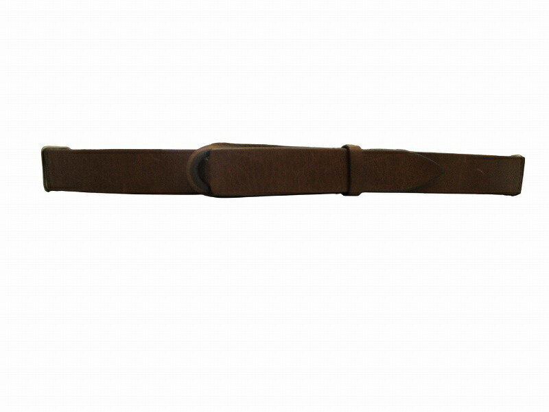 【中古】未使用品 オルチアーニ ORCIANI ベルト メンズ レザー ブラウン バックルレス メンズ 【ベクトル 古着】 260403