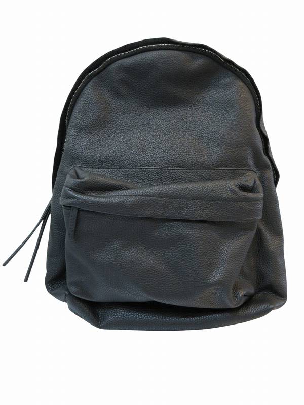 【中古】アカーテ ACATE リュック デイパック レザー ブラック メンズ 【ベクトル 古着】 260410