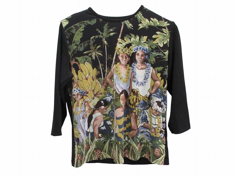 【中古】トクコプルミエヴォル TOKUKO 1er VOL 7分袖 Ｔシャツ 1671325-99 黒いこと 9大いさ レディース 【ベクター 古着】 260514 トップス-Tシャツ・カットソー-レディースファッション