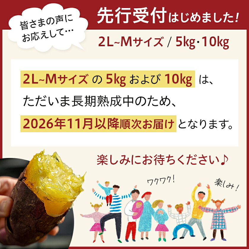 さつまいも 紅はるか 2kg 5kg 10kg 送料無料 熟成 さつま芋 訳あり じゃない サツマイモ 箱買い 大量 お買い得 詰め合わせ 国産 都城市 べにはるか 土付き ギフト 生芋 16週連続1位【※2L~Mサイズのみ11月以降お届けの先行受付】