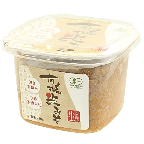 かねこ 有機米みそ 750g 6パック