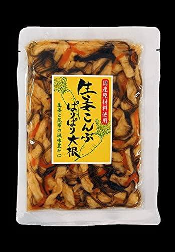 マルアイ国産生姜こんぶぱりぱり大根 110g 10パック　父の日