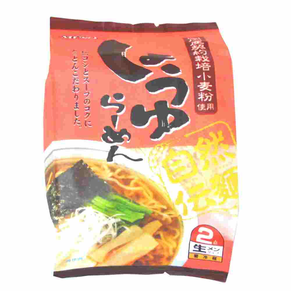 ムソー らーめん 自然伝麺 醤油 2食分 20袋｜ベジタブルハート