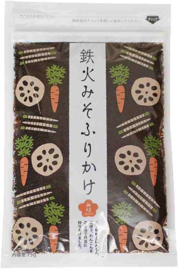 無双本舗 鉄火みそふりかけ・袋 75g 20袋　父の日