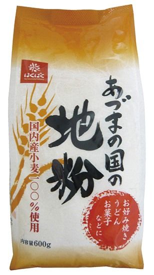はくばく あづまの国の地粉　600g　10袋　父の日