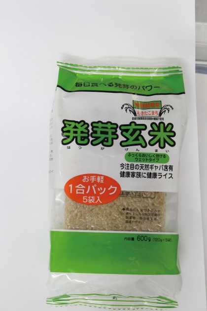 【お取り寄せ】 アジテックファインフーズ発芽玄米 人気を誇る 特別栽培米あきたこまち 120ｇ×5×6個
