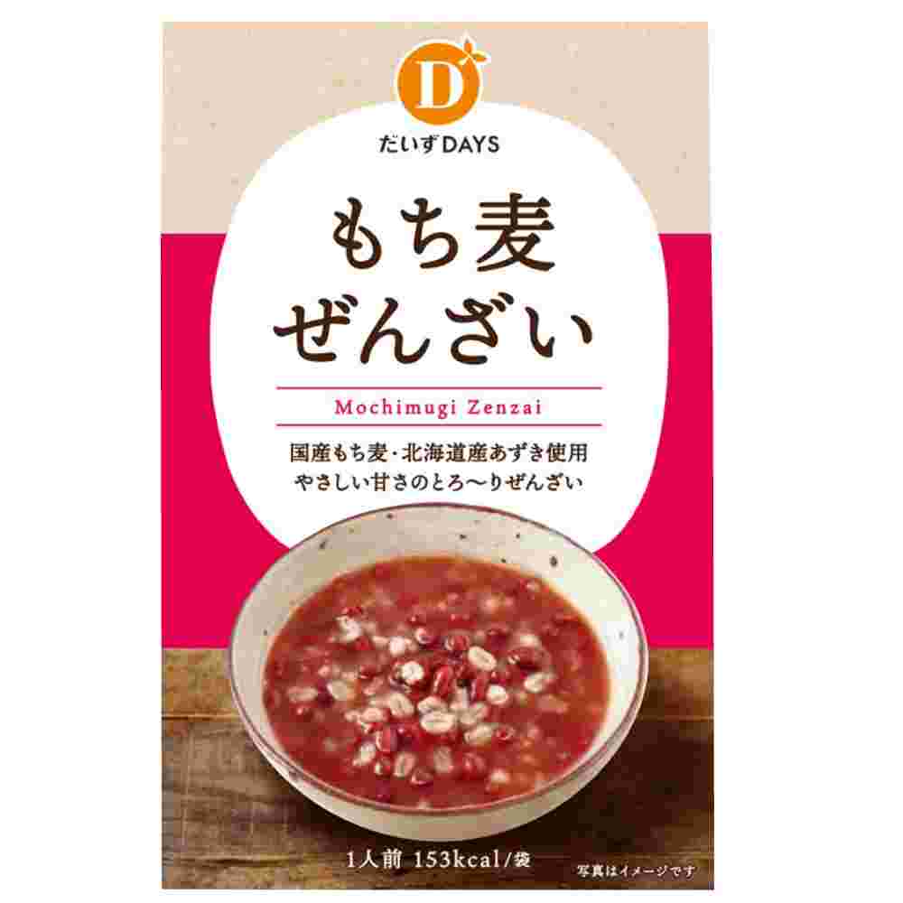 だいずデイズ もち麦ぜんざい 140g 24パック　父の日