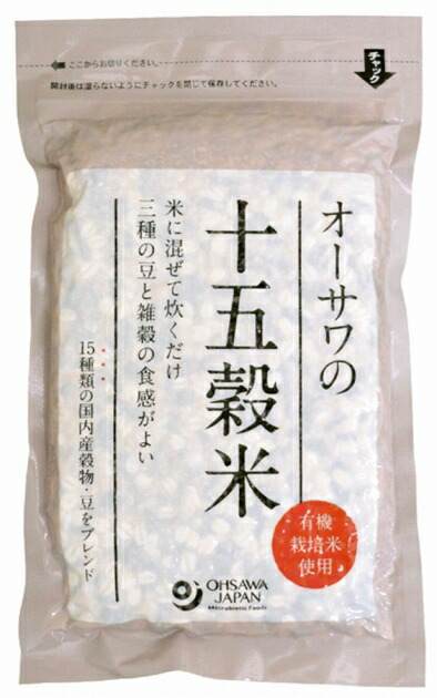 オーサワ オーサワの十五穀米（国内産） 300g 4袋　父の日