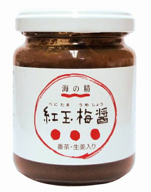 海の精 紅玉梅醤 番茶・生薑入り口・入口 130g 6個 父の日