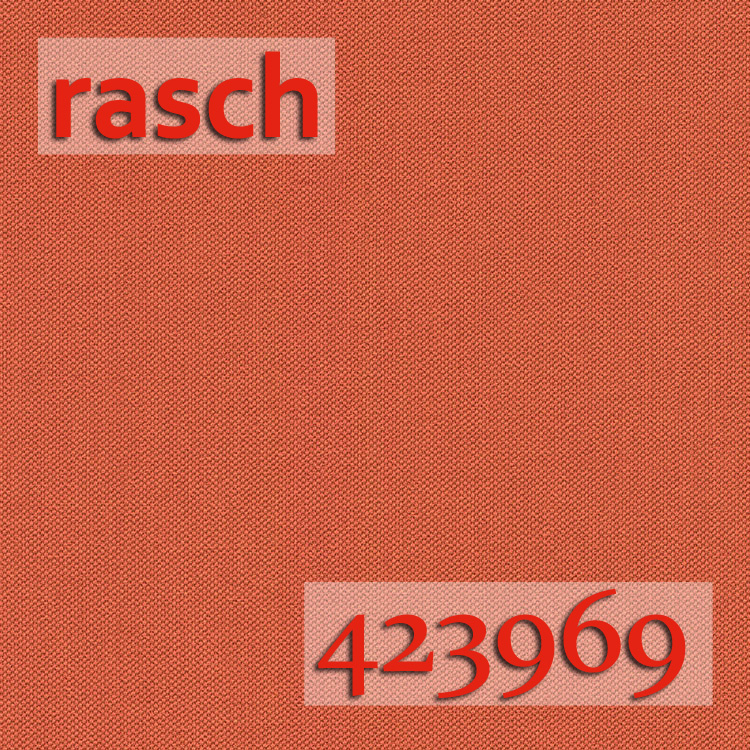 楽天市場 New Rasch ラッシュドイツ製 輸入壁紙53cm幅 10m巻不織布 フリース 素材オレンジ 無地 代引不可 Diy Life Tenko