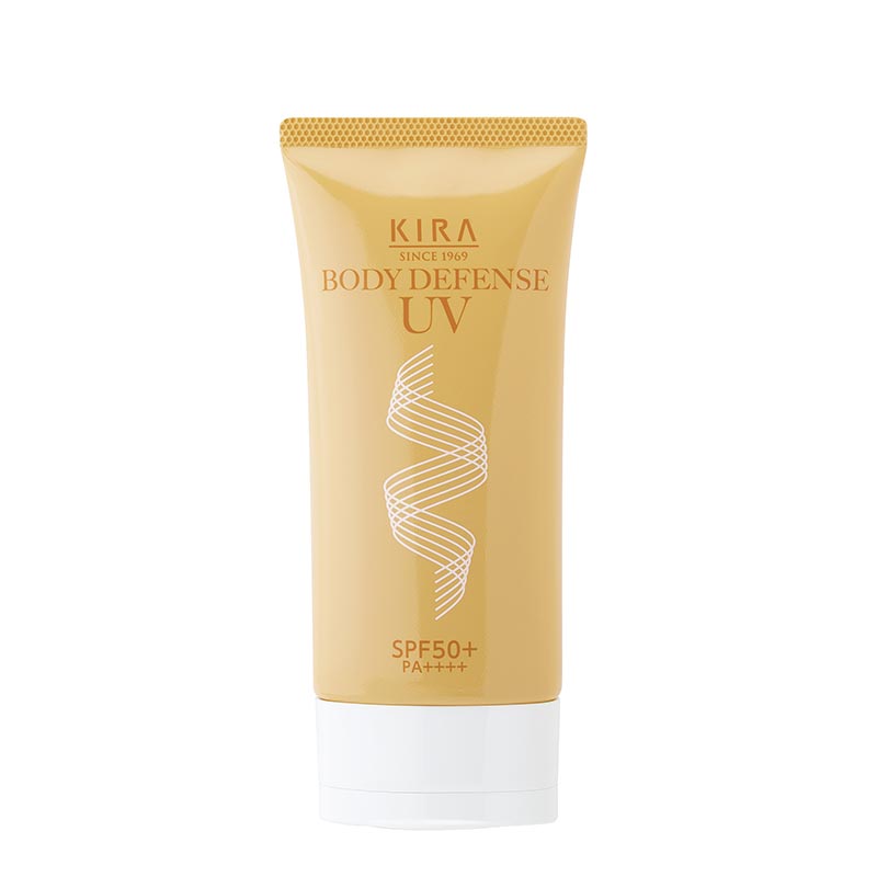 キラ化粧品 KIRA キラ ボディディフェンス SPF50 PA からだ用 日やけ止め乳液 80g 綺羅化粧品