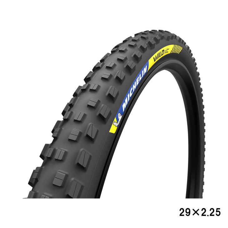 MICHELIN ミシュラン WILD XC RACING ワイルド XC レーシング チューブレスレディ ブラック 29×2.25(1本)(3528709861670)タイヤ